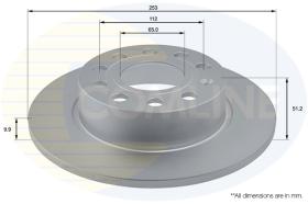 COMLINE ADC1457 - DISCO AUDI, VOLKSWAGEN, SEAT, SKODA