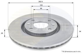 COMLINE ADC1519V - DISCO OPEL, VAUXHALL, PEUGEOT, CITROEN