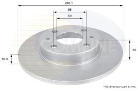 COMLINE ADC1801 - DISCO FORD, FIAT, LANCIA, ALFA ROMEO, CHRYSLER, ABARTH