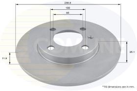 COMLINE ADC1402 - DISCO AUDI, VOLKSWAGEN, SEAT