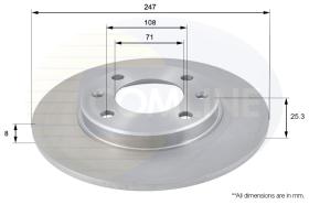 COMLINE ADC1512 - DISCO PEUGEOT, CITROEN