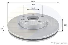 COMLINE ADC1418V - DISCO FORD, VOLKSWAGEN, SEAT