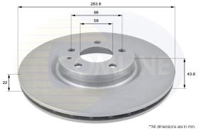 COMLINE ADC1805V - DISCO OPEL, VAUXHALL, FIAT, LANCIA, ALFA ROMEO