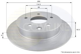 COMLINE ADC0275 - DISCO RENAULT, NISSAN