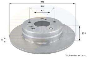 COMLINE ADC1616 - DISCO MERCEDES-BENZ, CHRYSLER