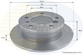 COMLINE ADC1609 - DISCO MERCEDES-BENZ, VOLKSWAGEN