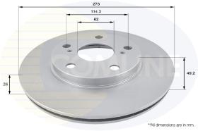 COMLINE ADC01139V - DISCO TOYOTA