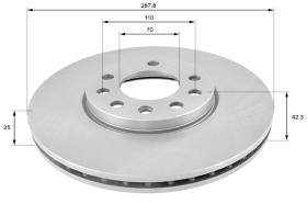 COMLINE ADC1107V - DISCO OPEL, VAUXHALL, CHEVROLET, SAAB, LOTUS