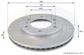 COMLINE ADC0378V - DISCO FIAT, MITSUBISHI