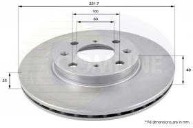 COMLINE ADC0922V - DISCO OPEL, VAUXHALL, SUZUKI