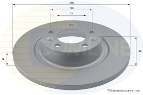 COMLINE ADC1581 - DISCO PEUGEOT, CITROEN, FIAT, TOYOTA