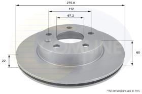 COMLINE ADC1608V - DISCO MERCEDES-BENZ