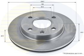 COMLINE ADC0440V - DISCO FORD, MAZDA