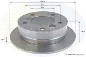 COMLINE ADC1619 - DISCO MERCEDES-BENZ, VOLKSWAGEN