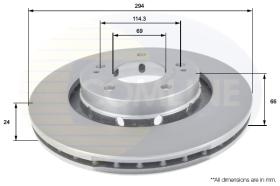 COMLINE ADC0370V - DISCO PEUGEOT, CITROEN, MITSUBISHI