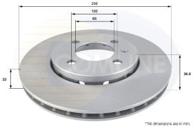 COMLINE ADC2600V - DISCO VOLKSWAGEN, SEAT, SKODA