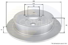 COMLINE ADC0823 - DISCO TOYOTA, SUBARU