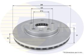 COMLINE ADC1143V - DISCO OPEL, VAUXHALL, TOYOTA, CHEVROLET, SAAB