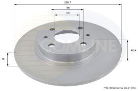 COMLINE ADC1802 - DISCO FIAT, LANCIA, ALFA ROMEO, CHRYSLER, DELTA