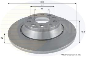 COMLINE ADC2613 - DISCO AUDI, VOLKSWAGEN, SEAT, SKODA