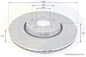 COMLINE ADC1251V - DISCO FORD, ROVER, LAND ROVER, VOLVO