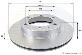 COMLINE ADC01169V - DISCO TOYOTA