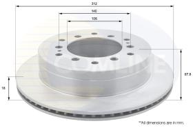 COMLINE ADC2514V - DISCO TOYOTA, LEXUS