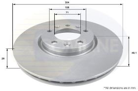 COMLINE ADC2711V - DISCO OPEL, VAUXHALL, PEUGEOT, CITROEN, TOYOTA