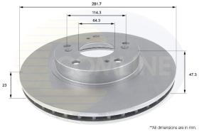 COMLINE ADC0544V - DISCO HONDA