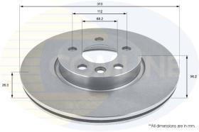 COMLINE ADC1441V - DISCO FORD, VOLKSWAGEN, SEAT, BENTLEY