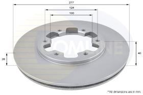 COMLINE ADC0238V - DISCO FORD, NISSAN