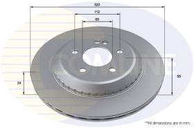 COMLINE ADC4088V - DISCO MERCEDES-BENZ