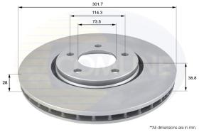 COMLINE ADC2305V - DISCO CHRYSLER, JEEP, DODGE