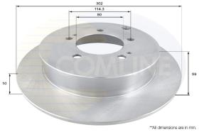 COMLINE ADC1586 - DISCO PEUGEOT, CITROEN, MITSUBISHI