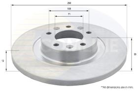 COMLINE ADC2724 - DISCO OPEL, VAUXHALL, PEUGEOT, CITROEN, TOYOTA