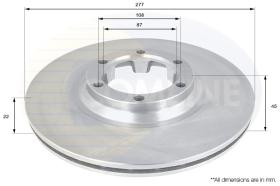 COMLINE ADC0307V - DISCO HYUNDAI, MITSUBISHI