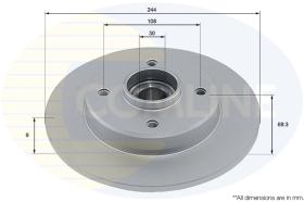 COMLINE ADC3037 - DISCO PEUGEOT, CITROEN