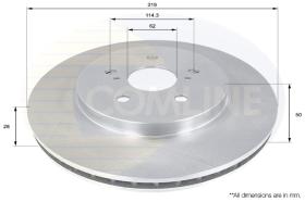 COMLINE ADC01158V - DISCO TOYOTA, LEXUS