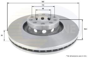 COMLINE ADC1435V - DISCO AUDI, VOLKSWAGEN