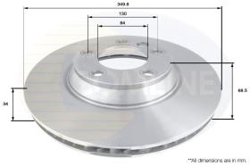 COMLINE ADC1459V - DISCO AUDI, VOLKSWAGEN, PORSCHE