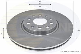 COMLINE ADC2601V - DISCO VOLKSWAGEN, SEAT, SKODA