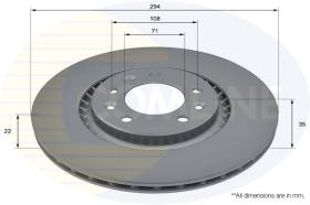 COMLINE ADC2847V - DISCO VAUXHALL, PEUGEOT, CITROEN, TOYOTA