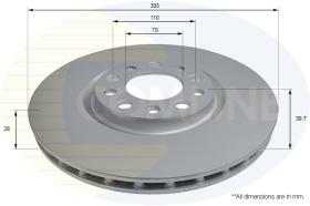 COMLINE ADC2842V - DISCO FIAT, ALFA ROMEO, JEEP