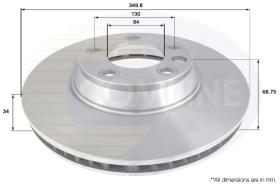 COMLINE ADC1474V - DISCO AUDI, VOLKSWAGEN, PORSCHE