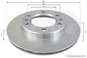 COMLINE ADC0158V - DISCO TOYOTA, VOLKSWAGEN