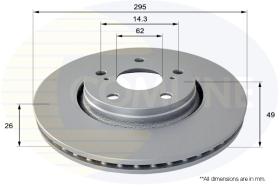 COMLINE ADC01150V - DISCO TOYOTA