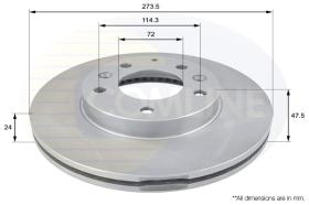 COMLINE ADC0443V - DISCO MAZDA, ISUZU