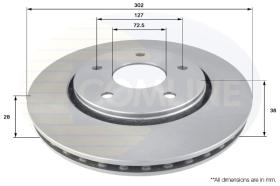 COMLINE ADC2324V - DISCO FIAT, VOLKSWAGEN, CHRYSLER, DODGE