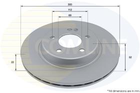 COMLINE ADC4075V - DISCO MERCEDES-BENZ