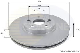 COMLINE ADC01109V - DISCO TOYOTA